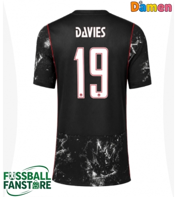 Kanada Alphonso Davies #19 Replik Auswärtstrikot Damen WM 2026 Kurzarm